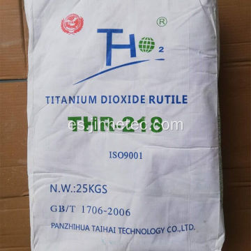 Dióxido de titanio taihai thr-218 pigmento inorgánico blanco